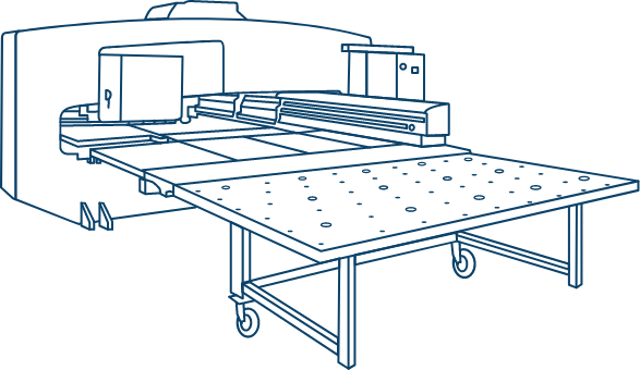 Illustration de Poinçonneuse