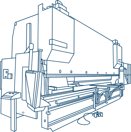 Illustration de Presse hydraulique 6 m